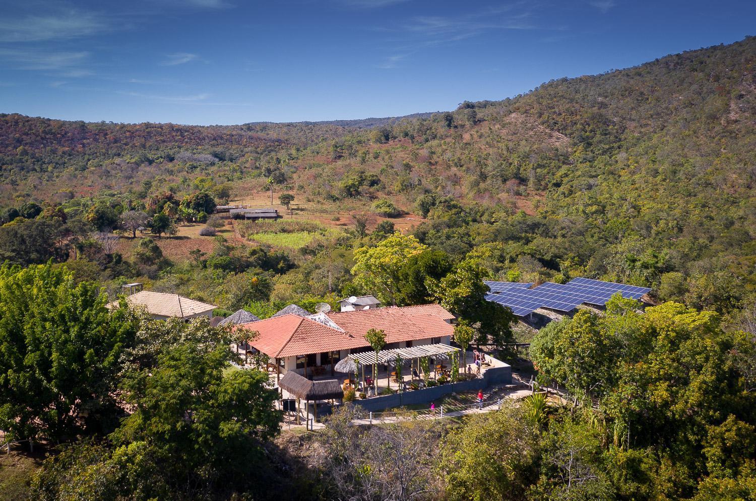 Pousada Cachoeira Poco Encantado Alto Paraíso de Goiás Exteriör bild