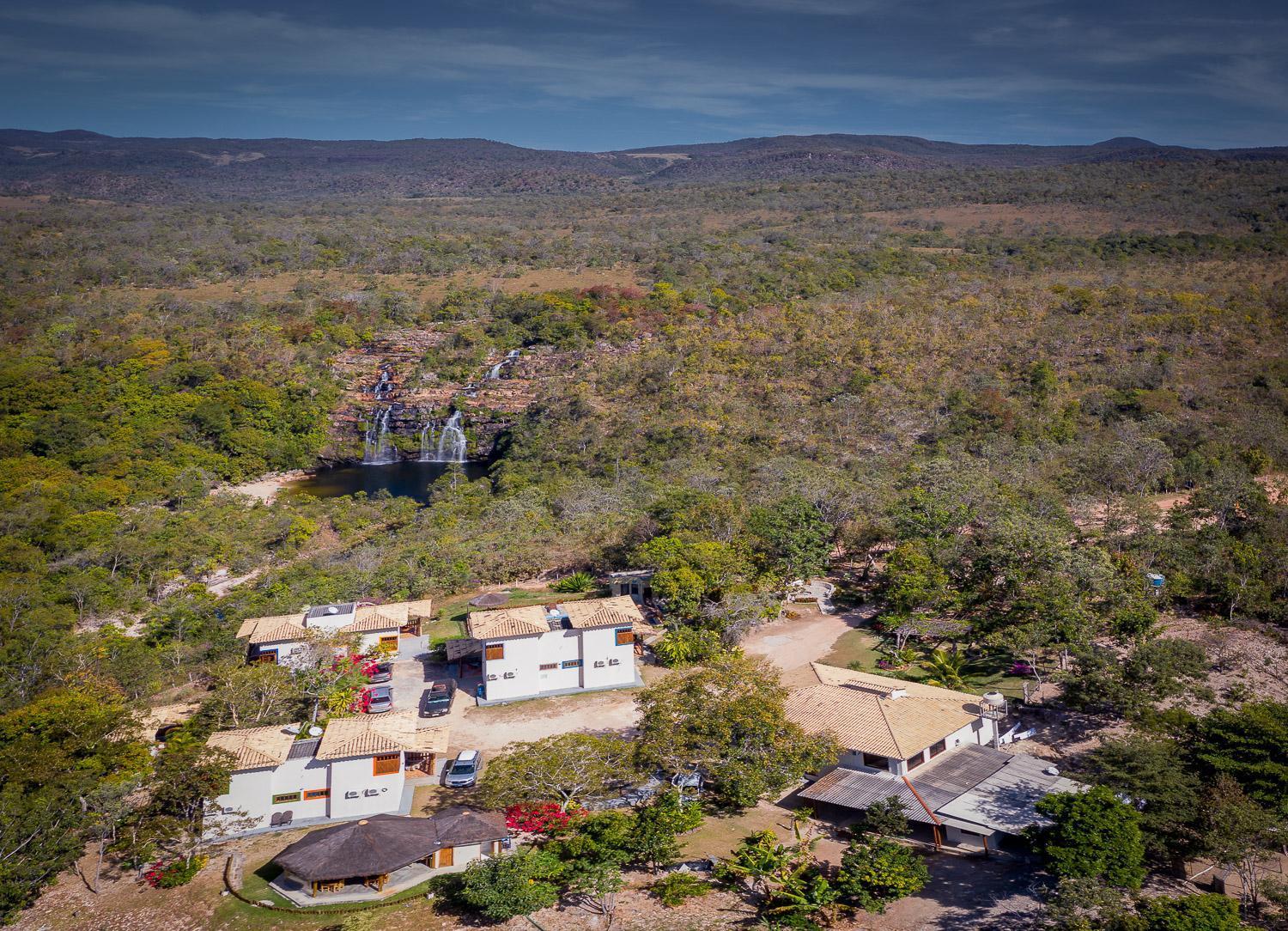 Pousada Cachoeira Poco Encantado Alto Paraíso de Goiás Exteriör bild