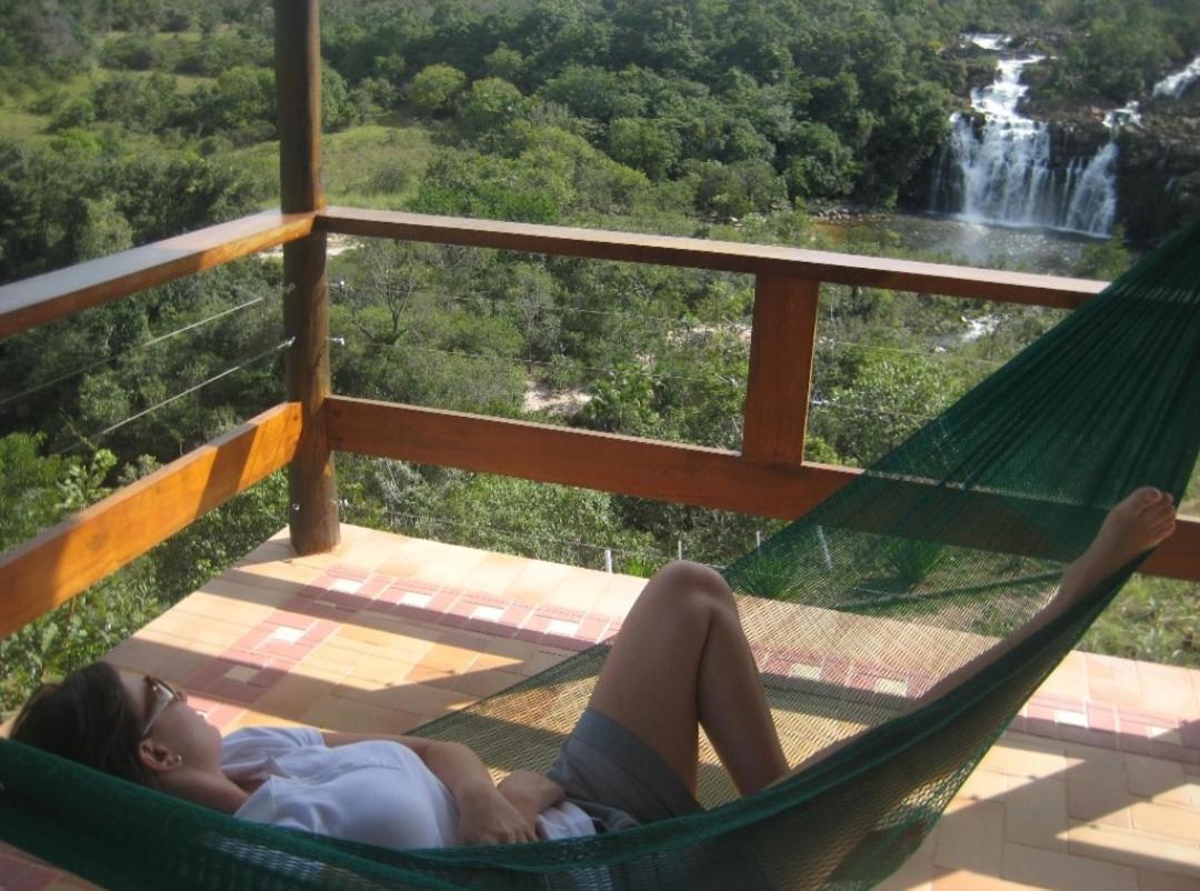Pousada Cachoeira Poco Encantado Alto Paraíso de Goiás Exteriör bild